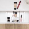 BINO | 7-Section Expandable Plastic Drawer Organizer | Makeup Storage | Space-Saving Makeup Storage | BPA – Free Material | Home Essential | Bathroom Vanity Organizer | Cosmetic