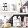 BINO | Clear Storage Organizer | THE HOLDER COLLECTION | Clear Containers for Organizing with Built-in Handles | Pantry Organization and Storage | Fridge Organizer | Smart Storage Bin Cabinet | Large(Medium)