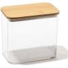 BINO | Food Storage Containers with Bamboo Lids, 3.8 Qt/3.6 Liter – 20 Pack | THE SNAP+ COLLECTION | Airtight Food Storage Containers with Lids Pantry Organization BPA-Free Containers for Organizing(Bamboo)