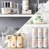 BINO | Plastic Storage Bins, Small – 24 Pack | THE LUCID COLLECTION | Multi-Use Organizer Bins | Built-In Handles | BPA-Free | Pantry Organization | Home Organization | Fridge Organizer | Freezer Org(12PK – SQUARE)