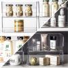 BINO | Stackable Plastic Storage Bins, Large | THE MYRIAD COLLECTION | Multipurpose Bins | Pantry Organizers And Storage | Home Organization Containers | Clear Plastic Fridge Bin | Freezer Organizer(Large)