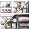 BINO | Stackable Plastic Storage Drawers, Small – 6 Pack | THE CRATE COLLECTION | Multi-Use Storage Bins with Drawers | BPA-Free | Pantry Organization | Home Organization | Fridge Organizer(6PK – SMALL)