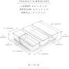 BINO 4-Piece Modular Drawer Bin Set | Bathroom & Vanity Drawer Organizer Trays – Small(Small)