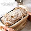BINO Bakeware Nonstick Baking Pan, 9 x 5 Inch – Speckled Black | Premium Quality Textured Cake Pan with Even-Flow Technology | Dishwasher Safe | Non-Toxic