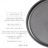 BINO Bakeware Nonstick Pizza Tray, 15 Inch – Gunmetal | Premium Quality Textured Baking Sheet with Even-Flow Technology | Dishwasher Safe | Non-Toxic