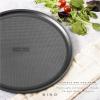 BINO Bakeware Nonstick Pizza Tray, 15 Inch – Gunmetal | Premium Quality Textured Baking Sheet with Even-Flow Technology | Dishwasher Safe | Non-Toxic