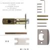BINO Crystal Functional Interior Door Knobs Set, Chrome – Crystal Door Knobs Interior Crystal Knobs Door Knob