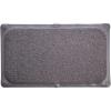BINO | Loofah Non-Slip Bath Mat for Tub – Grey | Spa-Inspired Comfort, Quick-Drying, Secure Suction Cups | Exfoliating Shower Mat for a Luxurious and Safe Bathing Experience(Grey)