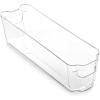 BINO | Stackable Plastic Storage Bins, Medium – 12 Pack | THE STACKER COLLECTION | Multi-Use Organizer Bins | BPA-Free | Pantry Organization | Home Organization | Fridge Organizer | Freezer Organizer(12PK – SMALL)