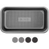 BINO Bakeware Nonstick Baking Pan, 9 x 5 Inch – Gunmetal | Premium Quality Textured Cake Pan with Even-Flow Technology | Dishwasher Safe | Non-Toxic