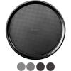 BINO Bakeware Nonstick Pizza Tray, 15 Inch – Black | Premium Quality Textured Baking Sheet with Even-Flow Technology | Dishwasher Safe | Non-Toxic