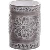 BINO Kitchen Utensil Holder for Countertop, Grey Sunflower – Utensil Caddy countertop utensil holder Utensil Crocks for kitchen Cooking Utensil Holder Kitchen Utensils Holder Spatula Holder