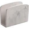 BINO Napkin Holder – Matte Marble Napkin Dispenser for Dinner Table | Black Kitchen Accessory(Matte Marble)