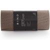 BINO Non-Adhesive Non-Slip Shelf and Drawer Grip Liner Mat, 12 -Inch x 15-Feet, Taupe