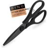 BINO Stainless Steel Blade Kitchen Shears – Black | Strong & Sharp Kitchen Shears | Cooking Scissors | Food Shears | Vegetable Scissors | Poultry Meat & Bone Cutting Scissors | Utility Kitchen Tool