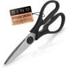 BINO Stainless Steel Blade Kitchen Shears | Strong & Sharp Kitchen Shears | Cooking Scissors | Food Shears | Vegetable Scissors | Poultry Meat & Bone Cutting Scissors | Utility Scissors | Kitchen Tool