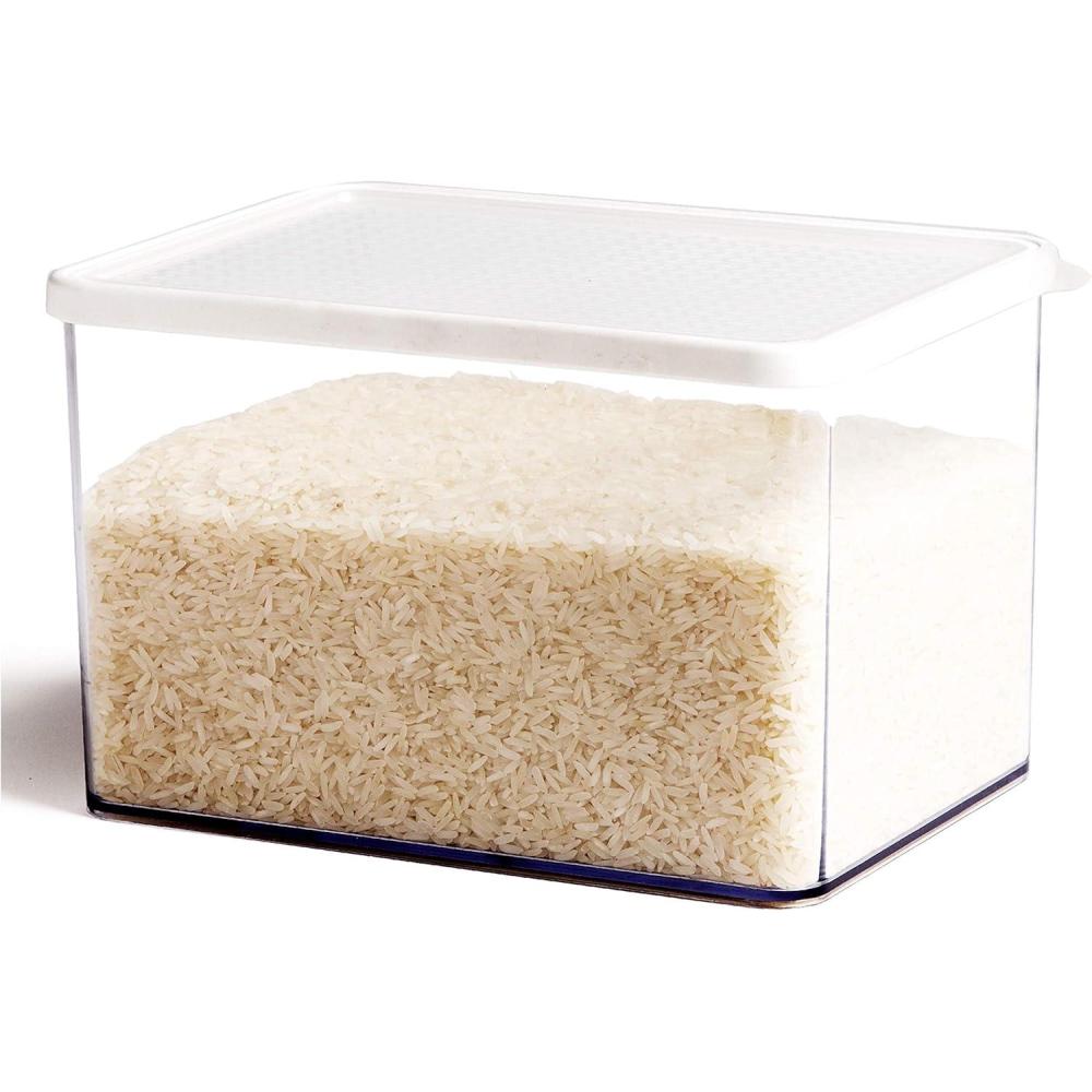 image:imageBINO Airtight Food Storage Containers with Lids 36 Qt384 Liter White  Airtight Container Kitchen Storage Containers for Pantry Containers for Organizing Airtight Storage Containers