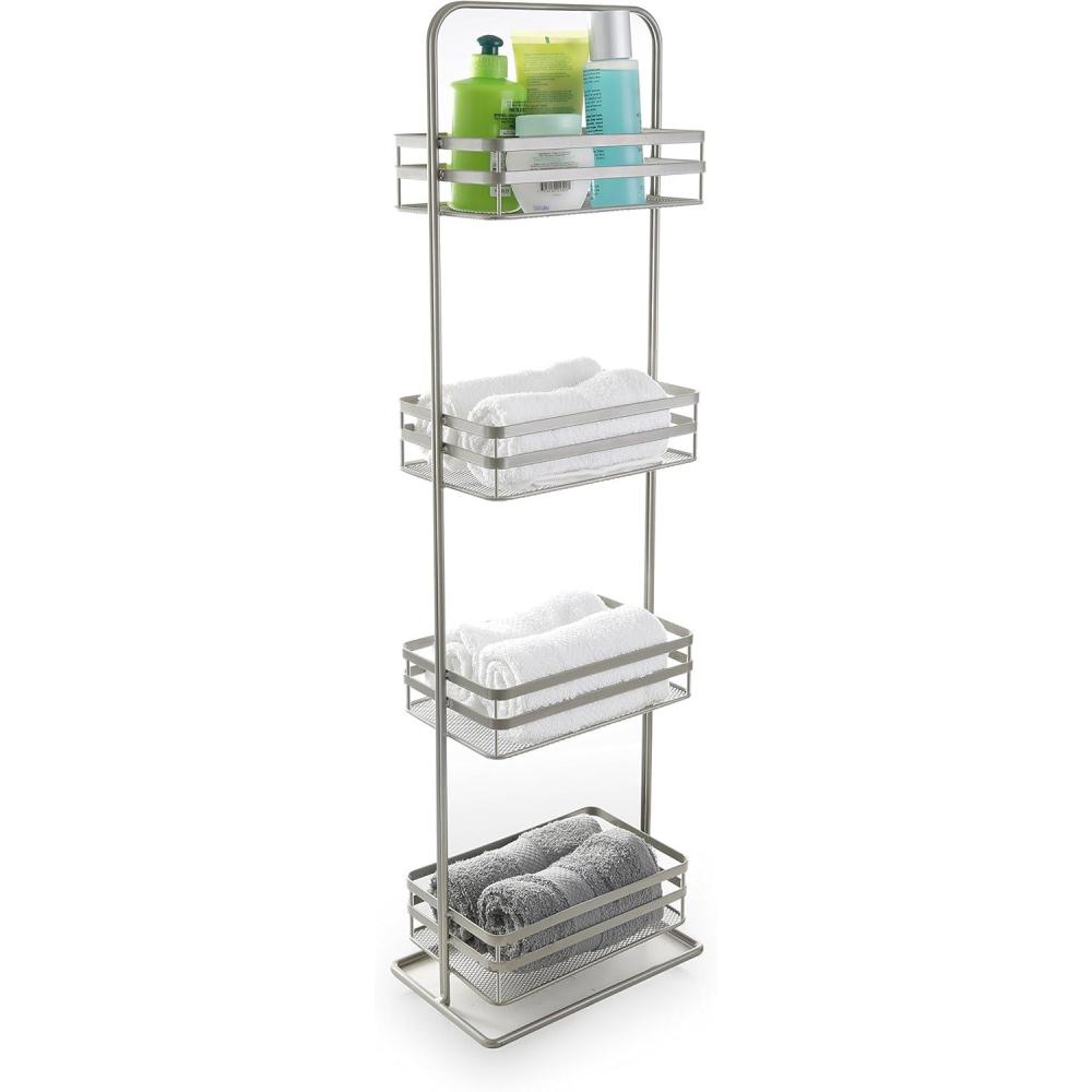 image:imageBINO Lafayette RustResistant 4Tier Spa Tower Nickel