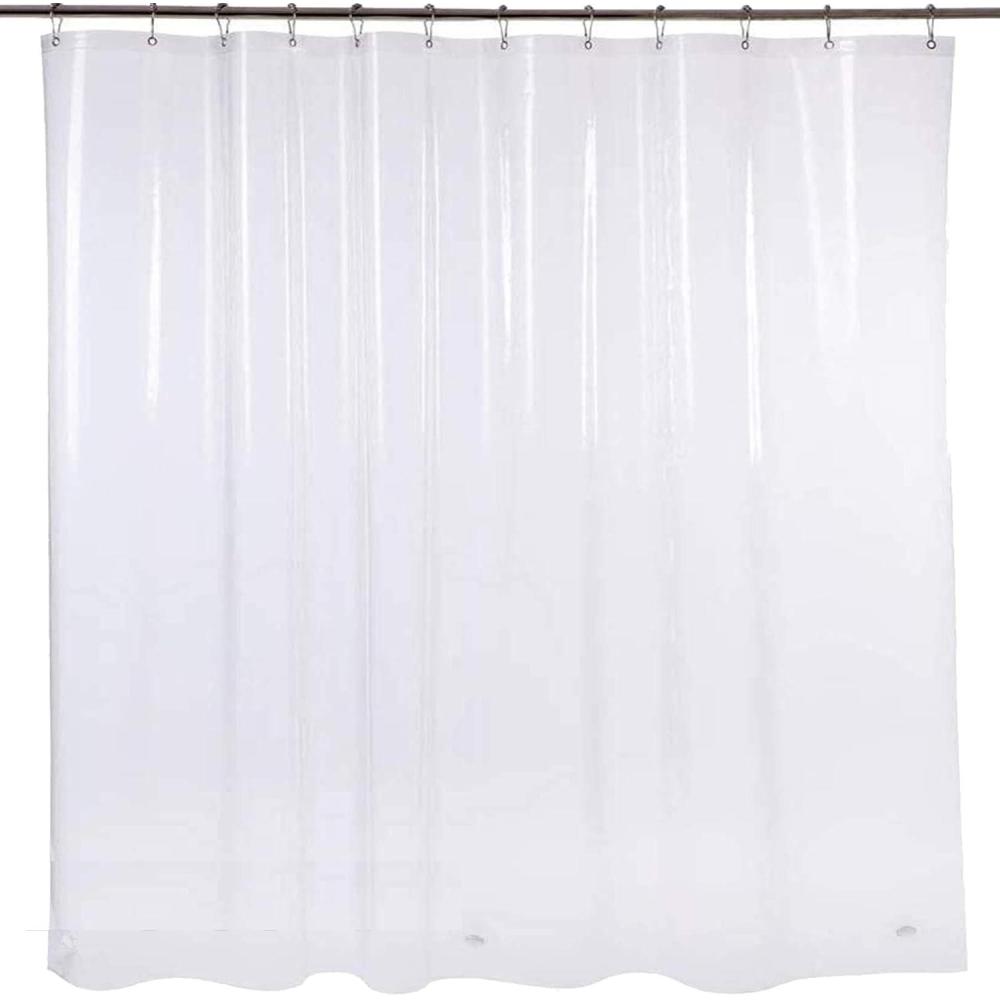 image:imageBINO Shower Curtain Liner Clear  70x 72 PEVA 8G Shower Curtains for Bathroom Clear Shower Liner