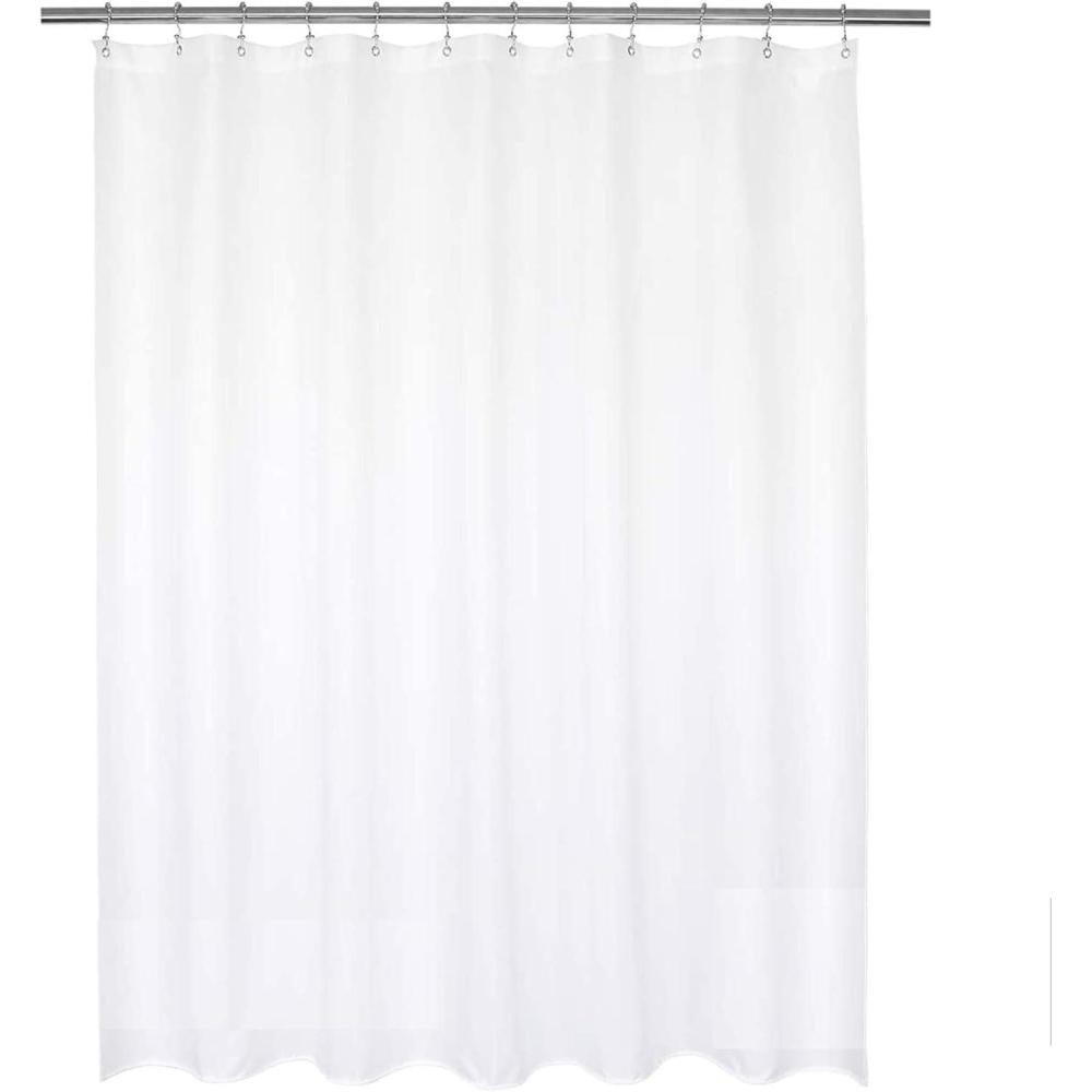 image:imageBINO Shower Curtain Liner Frosted  2Pack  70x 72 PEVA 3G Shower Curtains for Bathroom Clear Shower Liner