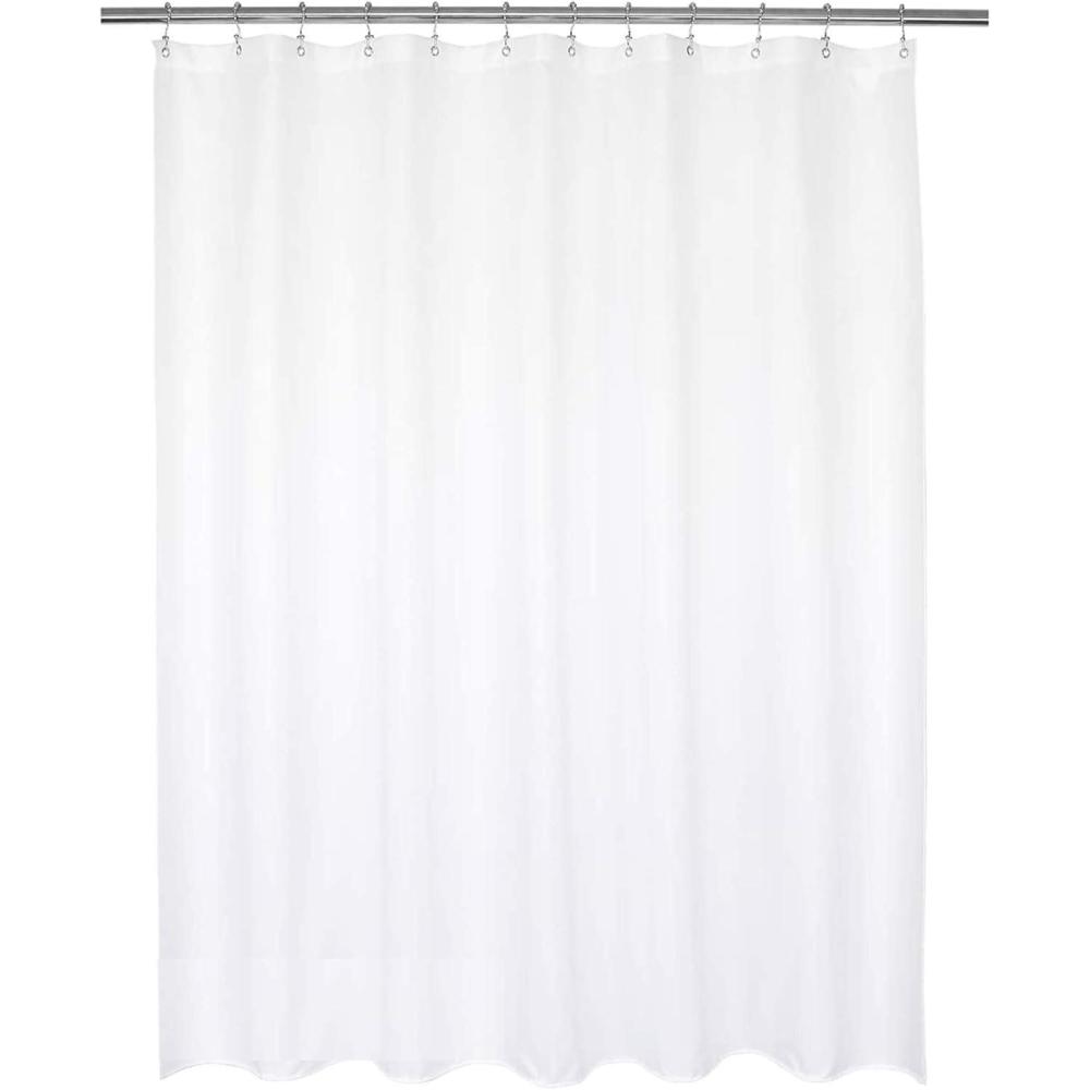 image:imageBINO Shower Curtain Liner Frosted  70x 72 PEVA 8G Shower Curtains for Bathroom Clear Shower Liner