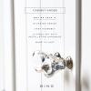BINO 12-Pack Crystal Cabinet Knobs Drawer Pull Handles – 1.25″ Diameter (32mm), Satin Nickel – Dresser Knobs for Dresser Drawers Crystal Knobs and Pulls Handles