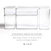 BINO Airtight Food Storage Containers with Lids, 0.9 Qt/820mL, White – Airtight Container Kitchen Storage Containers for Pantry Container for Organizing