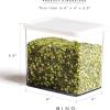 BINO Airtight Food Storage Containers with Lids, 1.9 Qt/1.78 Liter, White – Airtight Container Kitchen Storage Containers for Pantry Containers for Organizing Airtight Storage Containers