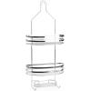 BINO ‘Berlin’ Jumbo 3-Shelf Over-The-Showerhead Caddy, Chrome