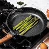 BINO Cookware Nonstick Frying Pan, 11 Inch – Speckled Black | THE CLASSIC COLLECTION | Premium Quality Nonstick Cast Aluminum Nonstick Pan Egg Pan | Stay-Cool BAKELITE Handles | Non-Toxic