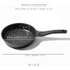 BINO Cookware Nonstick Frying Pan, 7.8 Inch – Matte Grey | THE WAVE COLLECTION | Premium Quality Nonstick Cast Aluminum Nonstick Pan Egg Pan Omelette Pan | Stay-Cool BAKELITE Handles | Non-Toxic