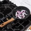 BINO Cookware Nonstick Frying Pan, 7.9 Inch – Speckled Black | THE CLASSIC COLLECTION | Premium Quality Nonstick Cast Aluminum Nonstick Pan Egg Pan | Stay-Cool BAKELITE Handles | Non-Toxic