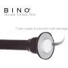 BINO ‘Doric’ Adjustable Shower Curtain Rod | Bronze | Aluminum | 42″-72″Rust-Proof | Bathroom Shower Tension Rod | Expandable