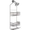 BINO ‘Emerson’ Rust-Resistant 3-Shelf Over-the-Showerhead Caddy, Bronze