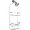 BINO ‘Emerson’ Rust-Resistant 3-Shelf Over-the-Showerhead Caddy, Silver