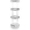 BINO ‘Lafayette’ 4-Tier Square Spa Tower, Chrome