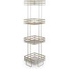 BINO ‘Lafayette’ 4-Tier Square Spa Tower, Nickel