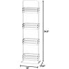 BINO ‘Lafayette’ Rust-Resistant 4-Tier Spa Tower, Nickel