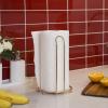 BINO ‘Liberty’ Paper Towel Holder, Gold – Free Standing Decorative Easy Tear Kitchen Paper Towel Roll Dispenser