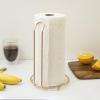 BINO ‘Liberty’ Paper Towel Holder, Gold – Free Standing Decorative Easy Tear Kitchen Paper Towel Roll Dispenser