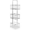 BINO ‘Madison’ 3-Tier Spa Tower, Large Rectangle, Chrome