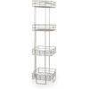 BINO ‘Monaco’ 4-Tier Square Spa Tower, Nickel
