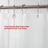 BINO Shower Curtain Liner, Clear – 70″x 72″- PEVA 8G Shower Curtains for Bathroom Clear Shower Liner