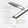 BINO Shower Squeegee for Shower Glass Door – Matte White – Shower Squeegee for Shower Doors Bathroom Squeegee for Shower Door Squeegee Small Squeegee Shower Squeegee with Suction Cup