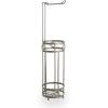 BINO ‘The Glacier’ Free Standing Toilet Paper Holder, Nickel