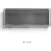 BINO Utensil Tray Storage Bin | Non-Slip Lining and Rubber Feet, Grey(Grey)