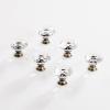 BINO 6-Pack Crystal Drawer Knobs – 1.25″ Diameter (32mm), Bronze – Dresser Knobs for Dresser Drawers Crystal Knobs and Pulls Handles