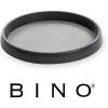BINO 9-Inch Lazy Susan Turntable Spice Organizer, Grey – Plastic Rotating Lazy Susan Organizer Tray for Kitchen Pantry, Refrigerator, Freezer, Cabinet, and Countertops