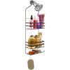 BINO ‘Emerson’ Rust-Resistant 3-Shelf Over-the-Showerhead Caddy, Bronze