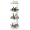 BINO ‘Lafayette’ 4-Tier Square Spa Tower, Nickel